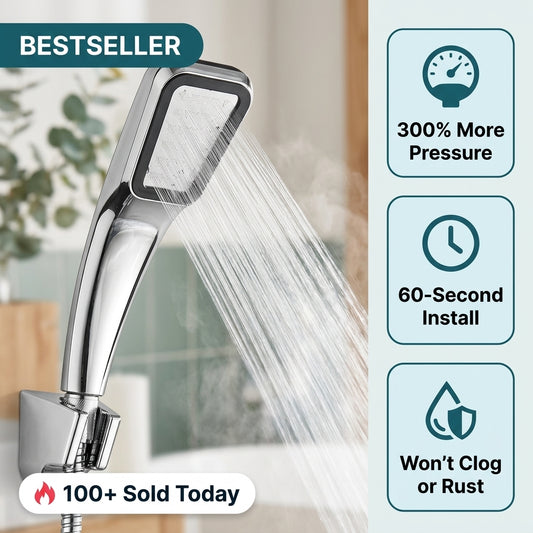VeloJet High-Pressure Shower Head